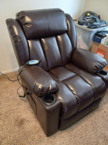 💥2025 New Sale🔥Luxury Lift Chair Recliner with Heat and Massage photo review